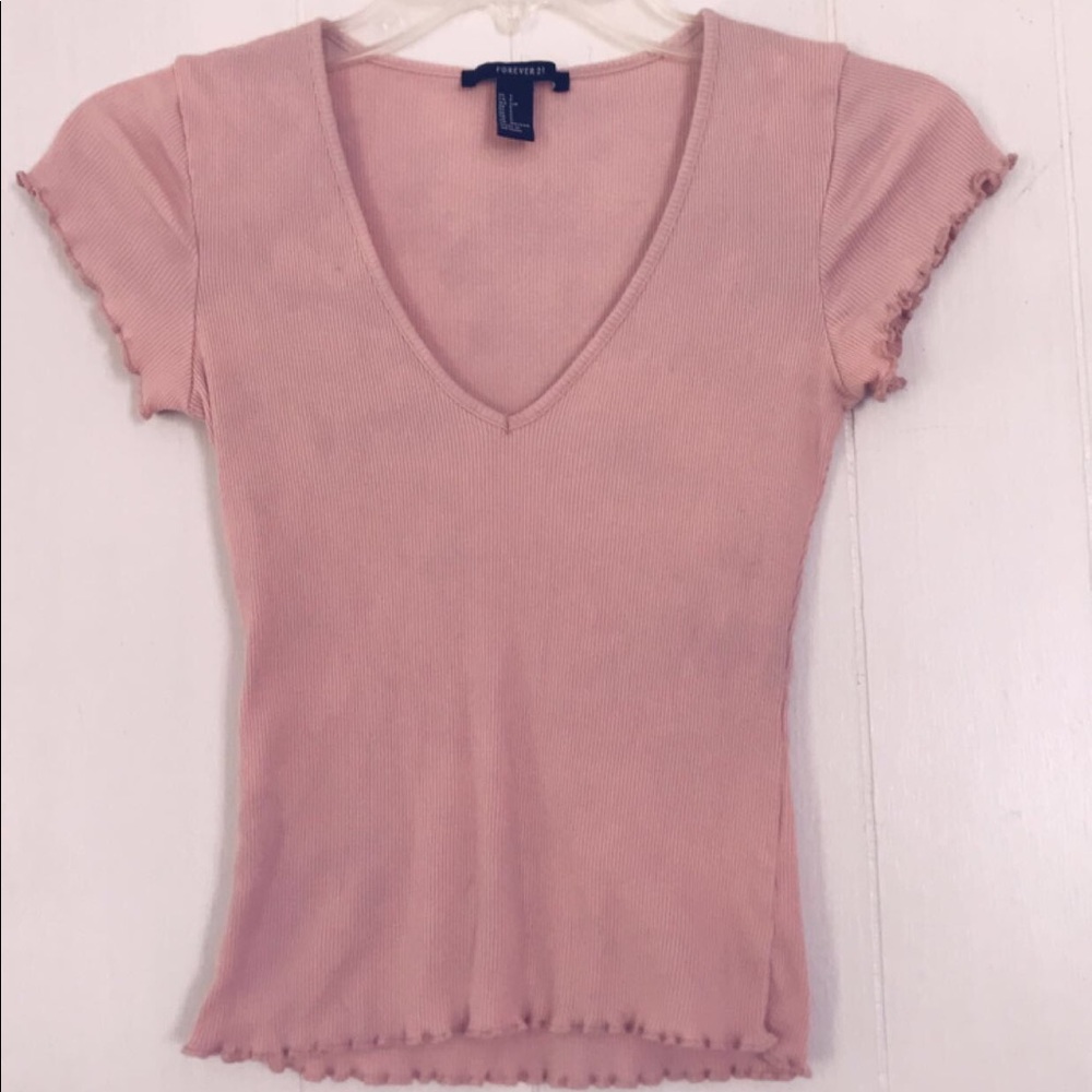 Forever 21 V-neck crop top
